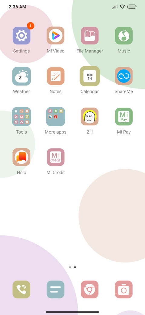 Plain Circle screenshot