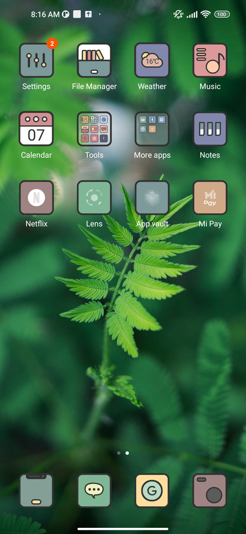 Green Dark screenshot