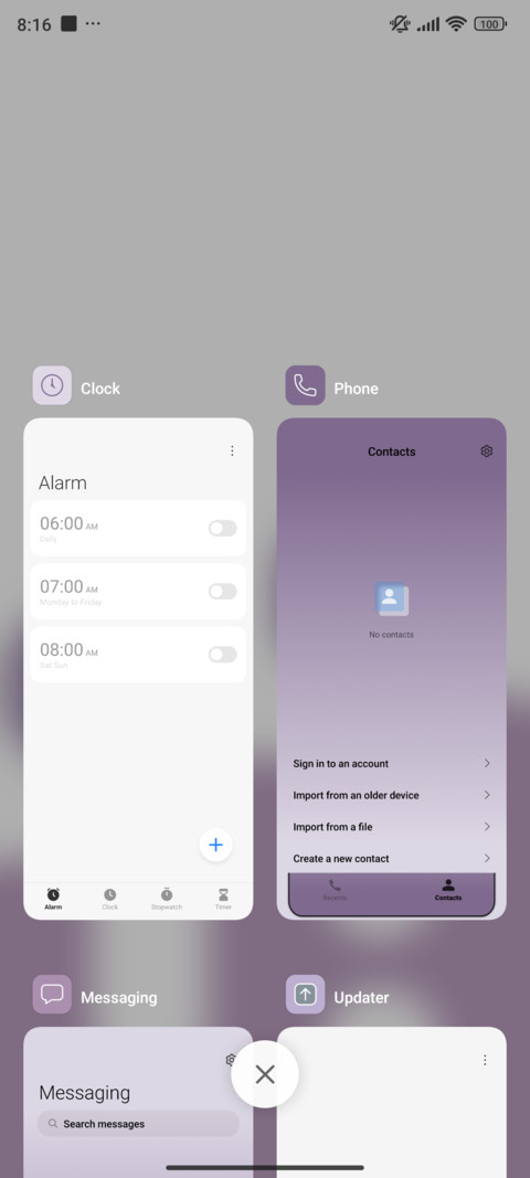 Lavender screenshot