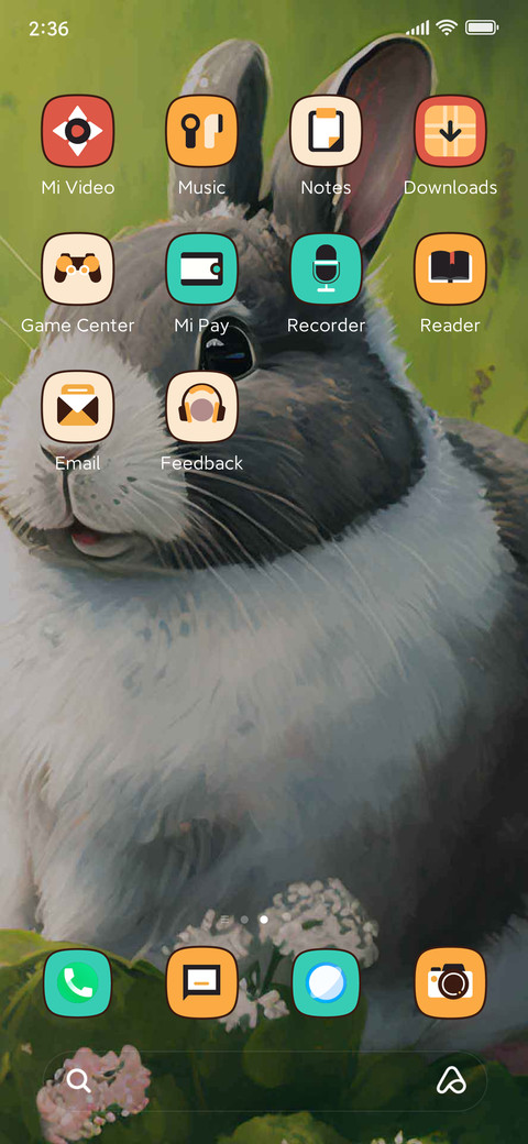 Foraging rabbit screenshot