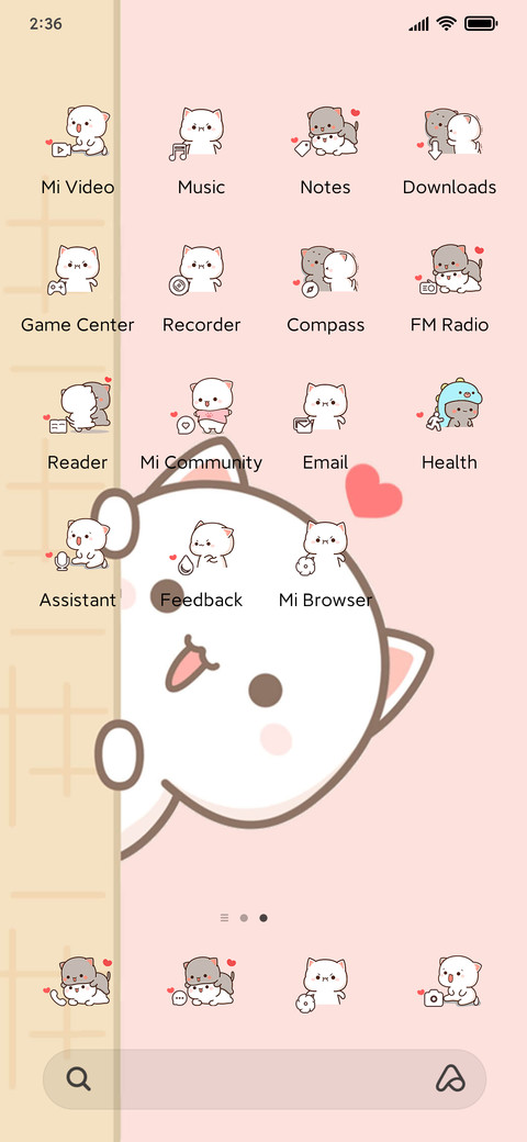 Miss peach cat screenshot
