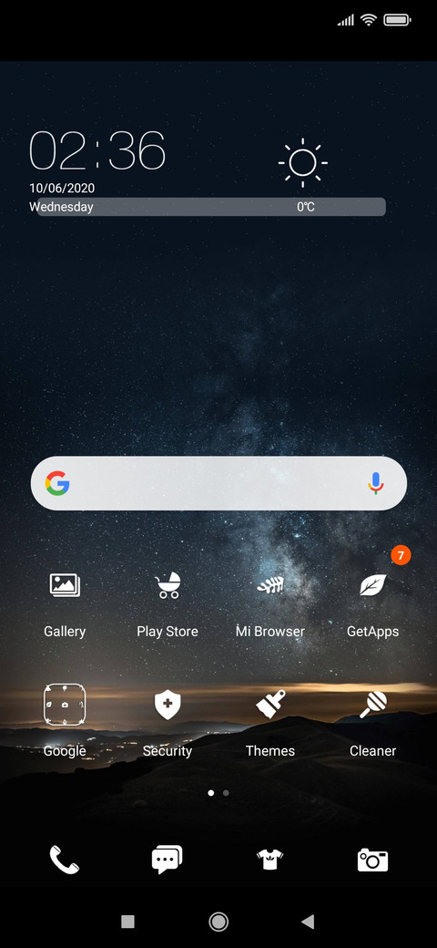 Starry Night screenshot