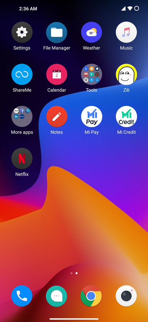 OxygenOS M screenshot