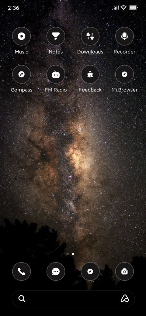 Milky Way screenshot