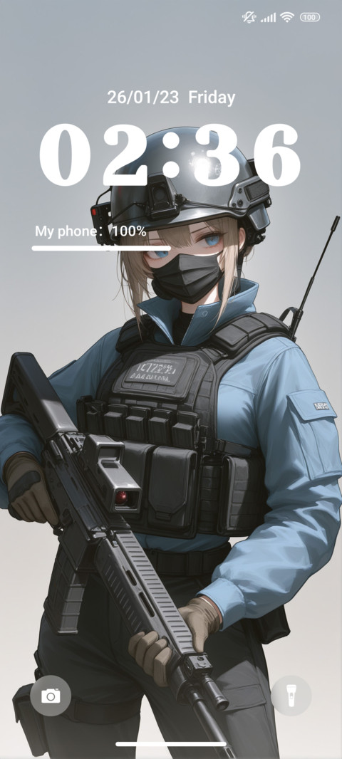 Soldier Girl screenshot