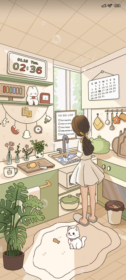 Kitchen diary screenshot