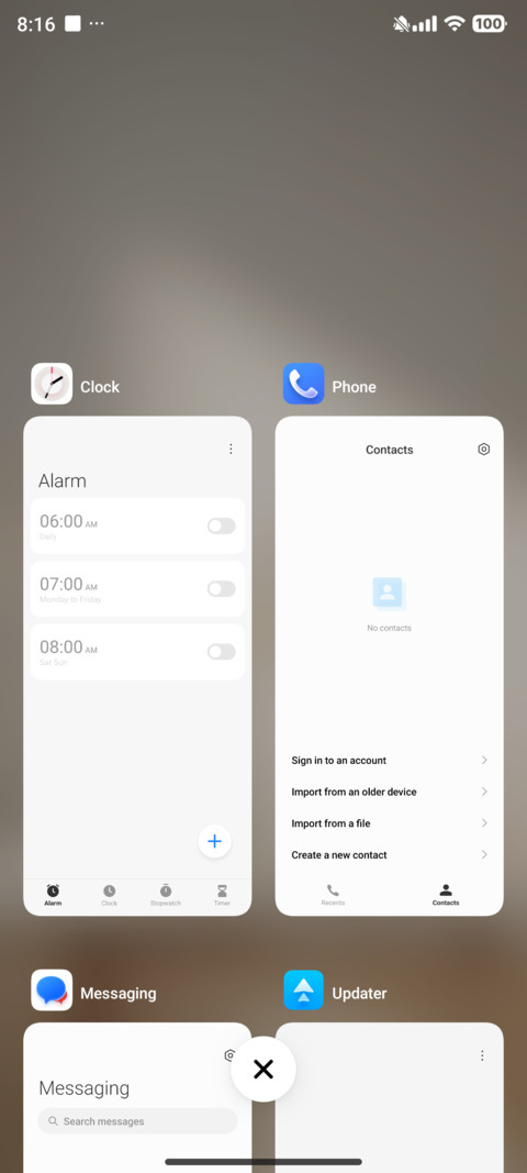 OX MU1 screenshot