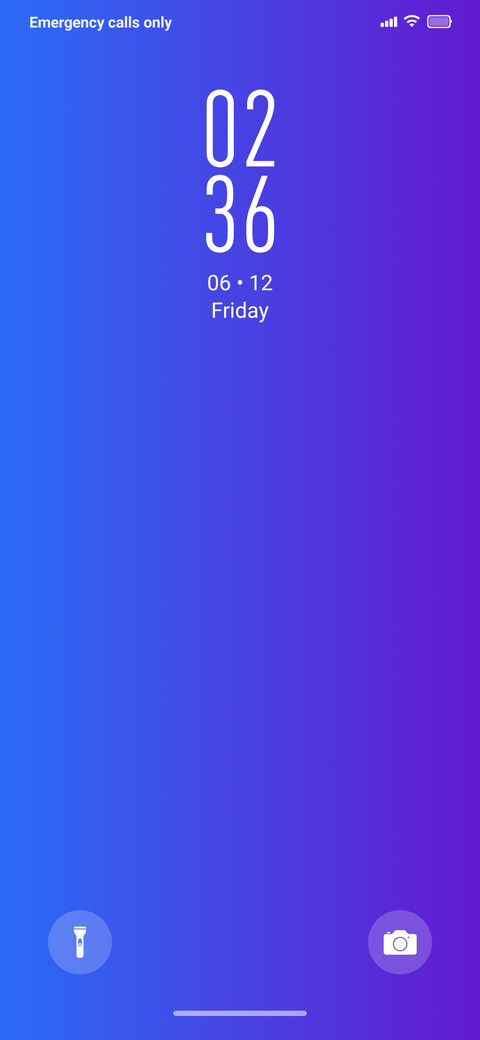 Gradient Purple screenshot