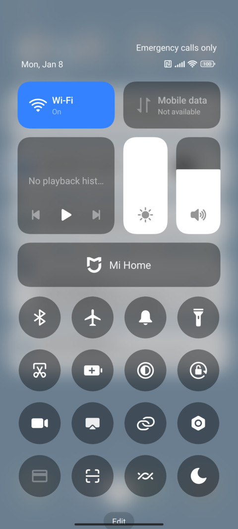 Multicolor white screenshot