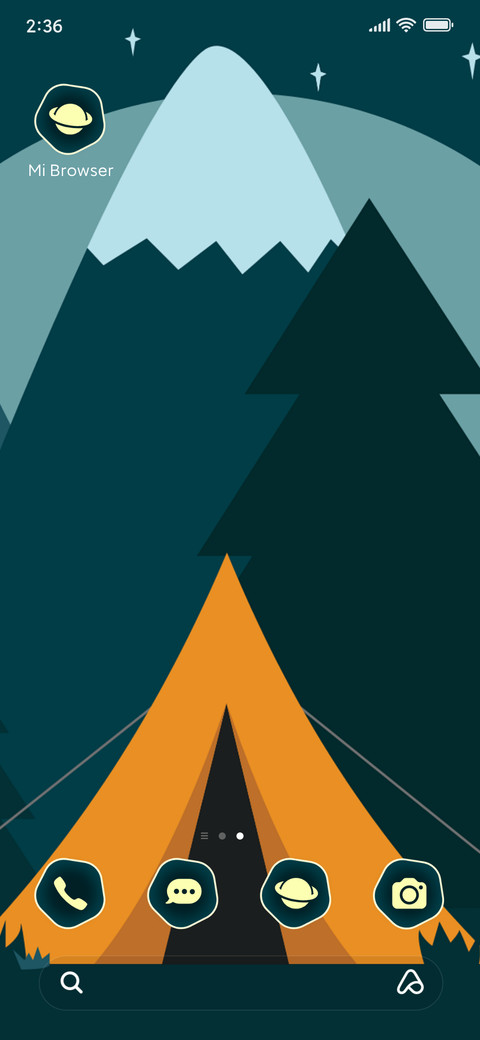 travel camp screenshot