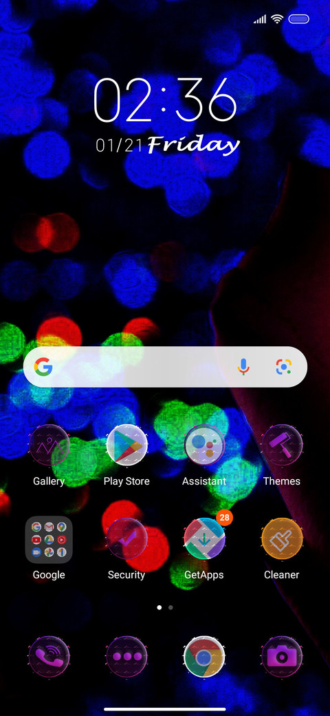 Sparkles screenshot