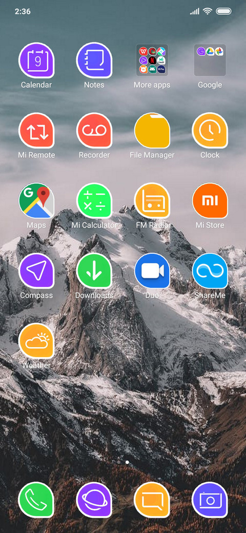 NewUi X_DWM3 screenshot