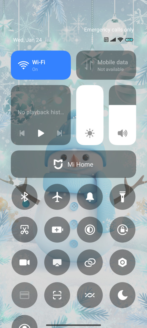 Christmas Snowman screenshot