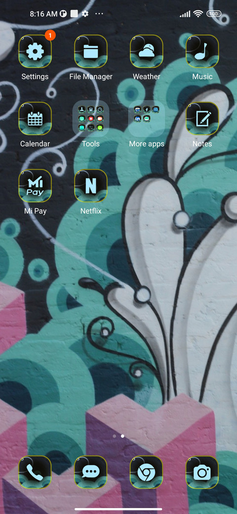 grafitti abstract screenshot