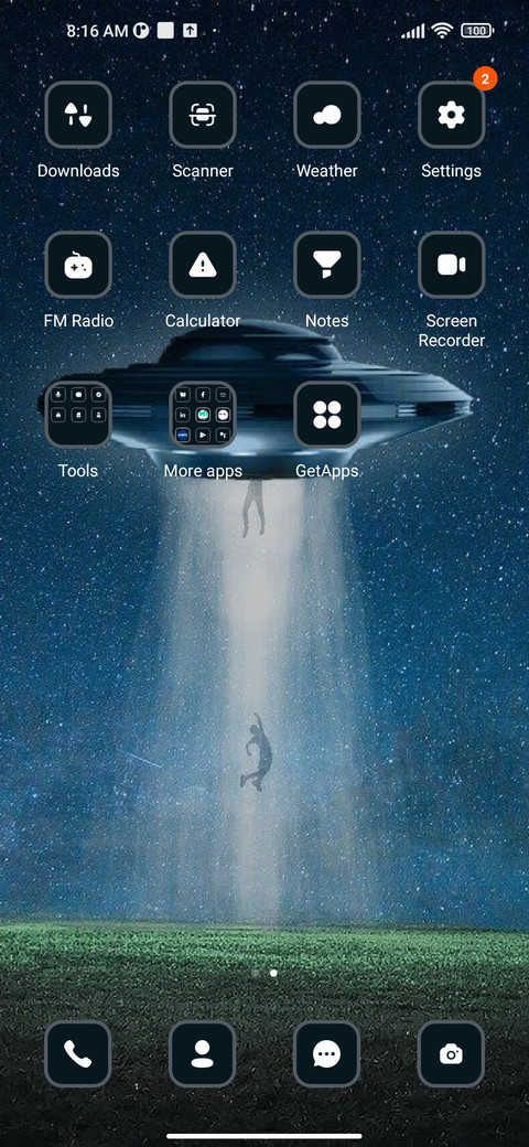 Spaceship screenshot
