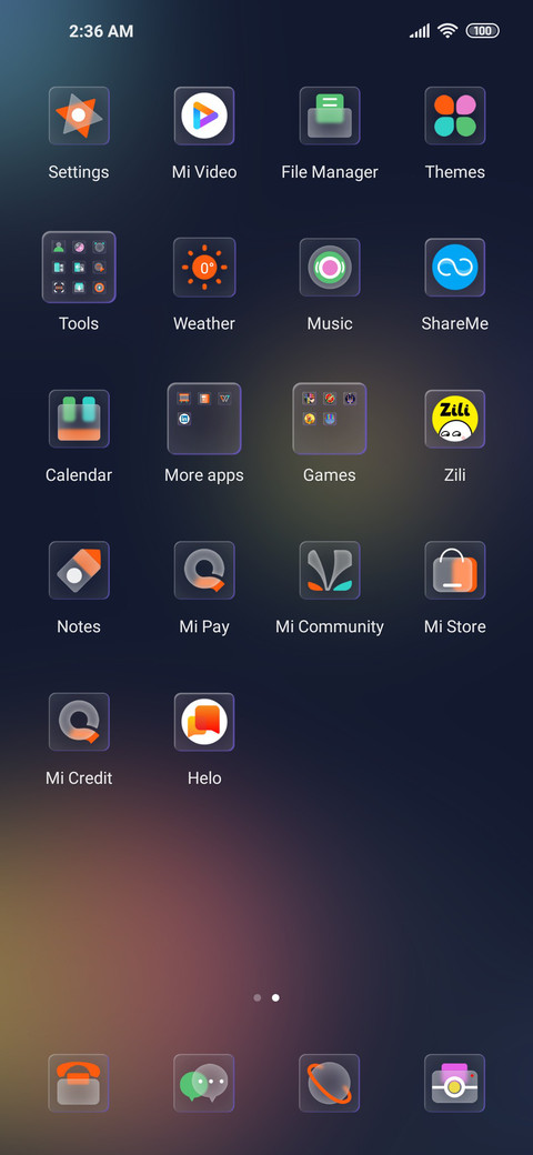 Dream glass screenshot