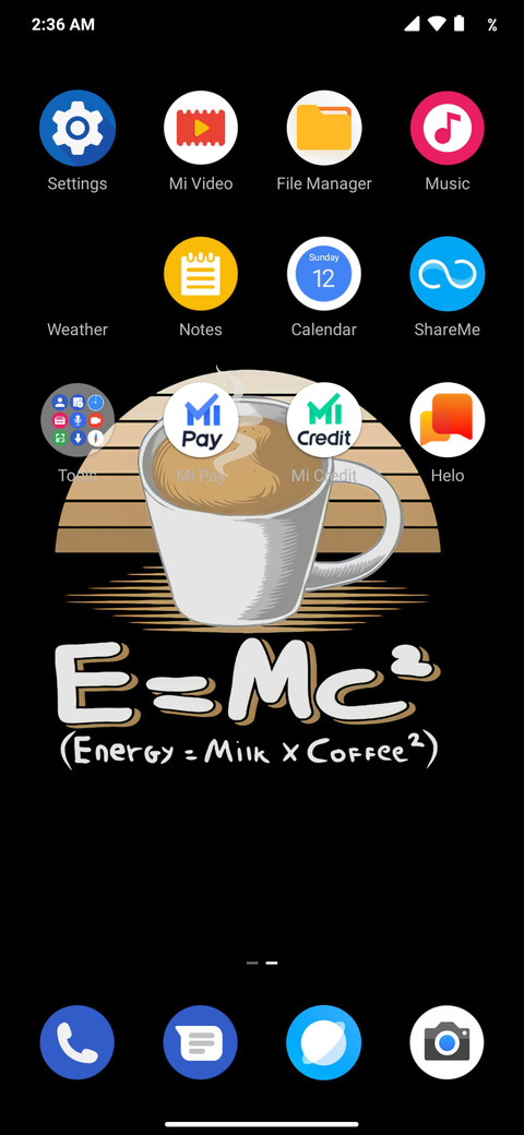 Pixel Android 12 screenshot