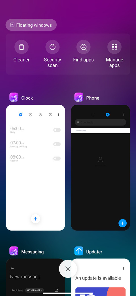 iOS Amoled screenshot