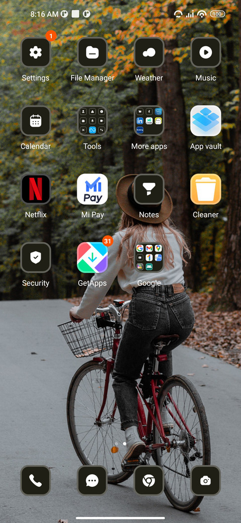 Bicycle screenshot
