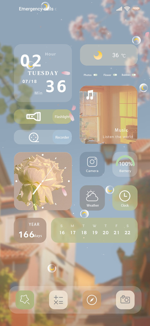 Sunset and Rose screenshot