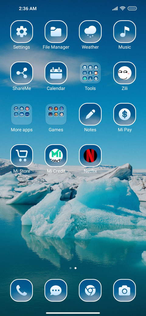 Ice Mountains screenshot