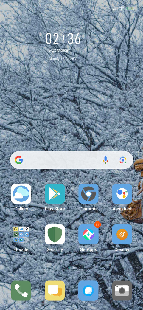 Roof snow screenshot
