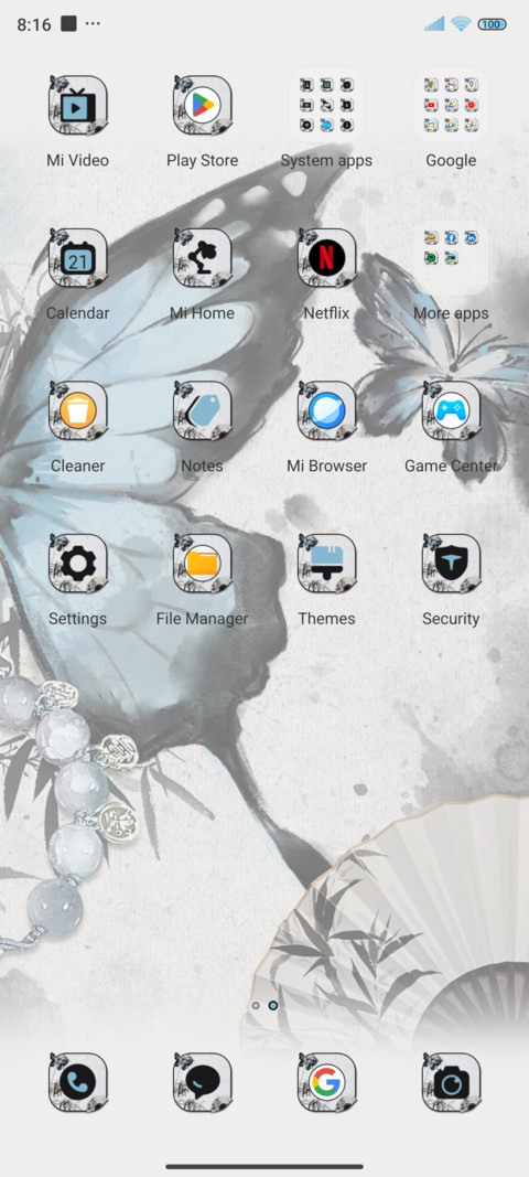 Ink wash Butterfly screenshot