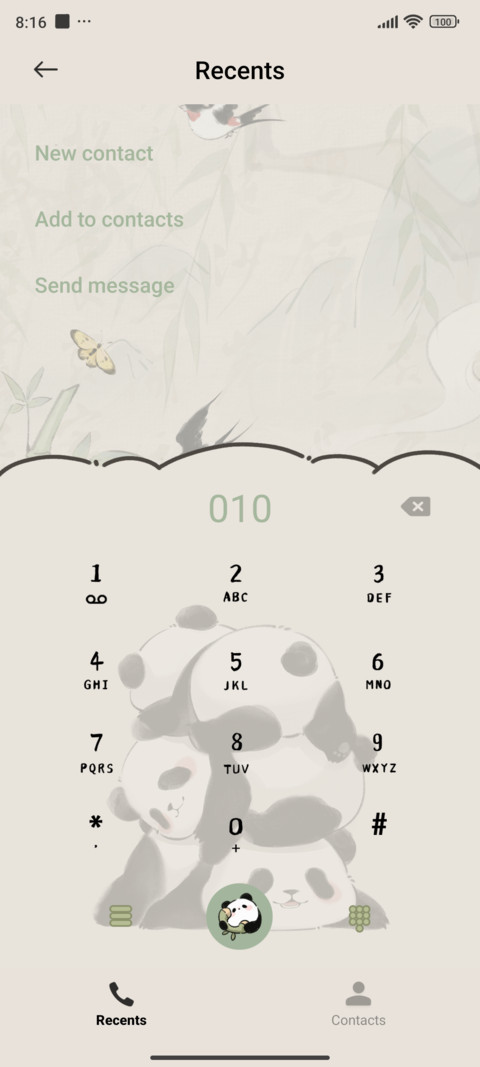 Listen bamboo screenshot