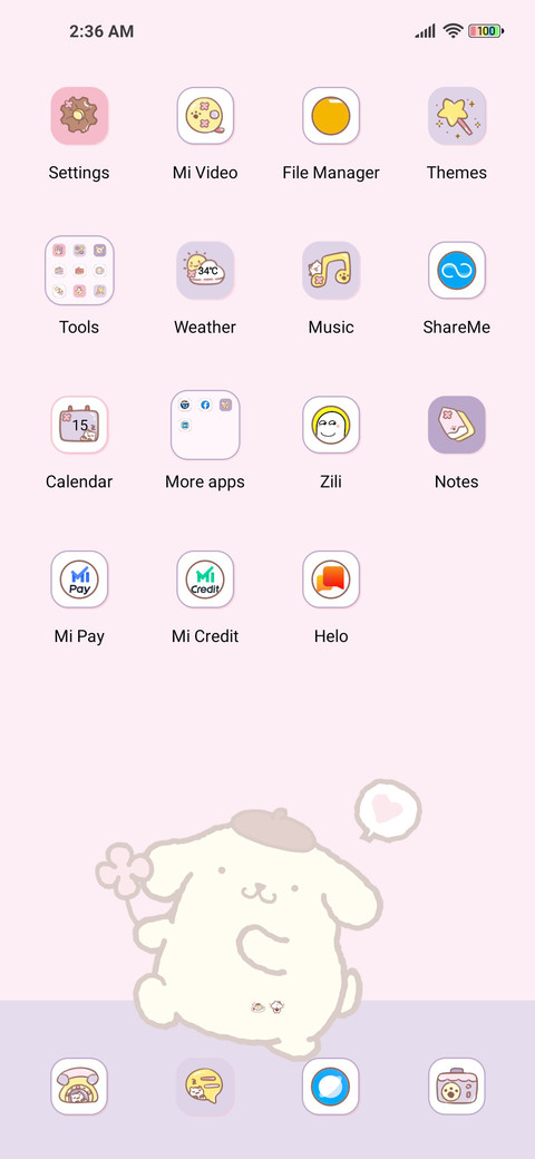 Pink purple screenshot