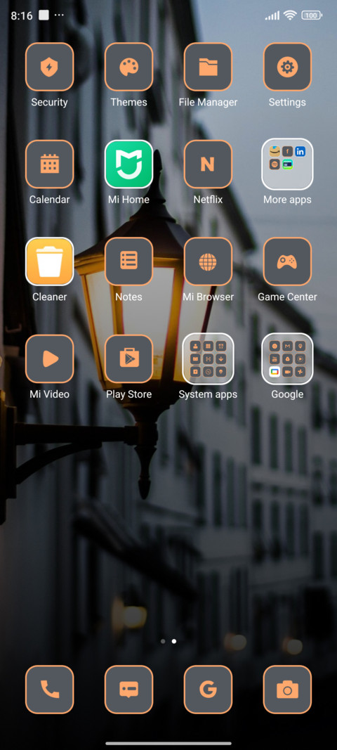 street night lamp screenshot