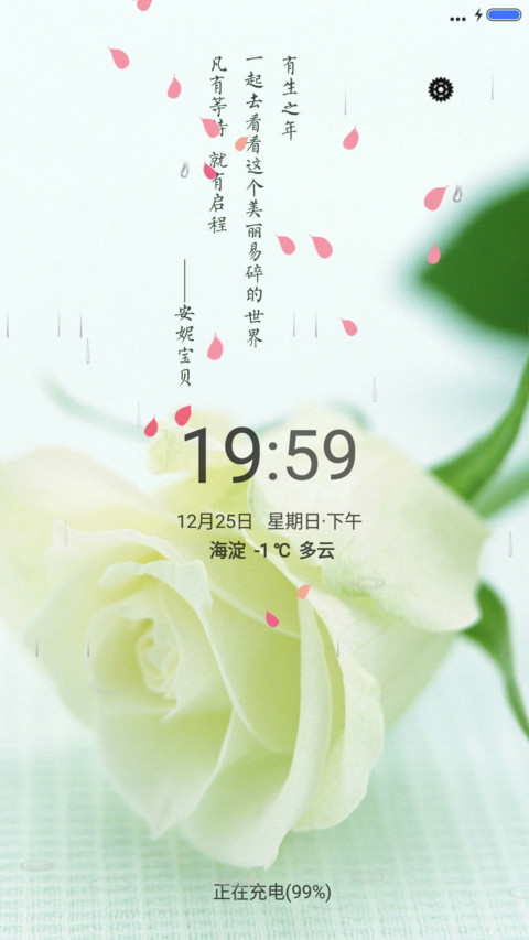 白色玫瑰 screenshot
