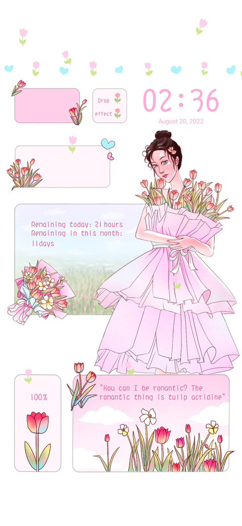 tulip girl screenshot