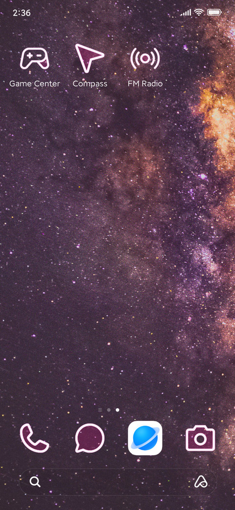 Pink Galaxy screenshot
