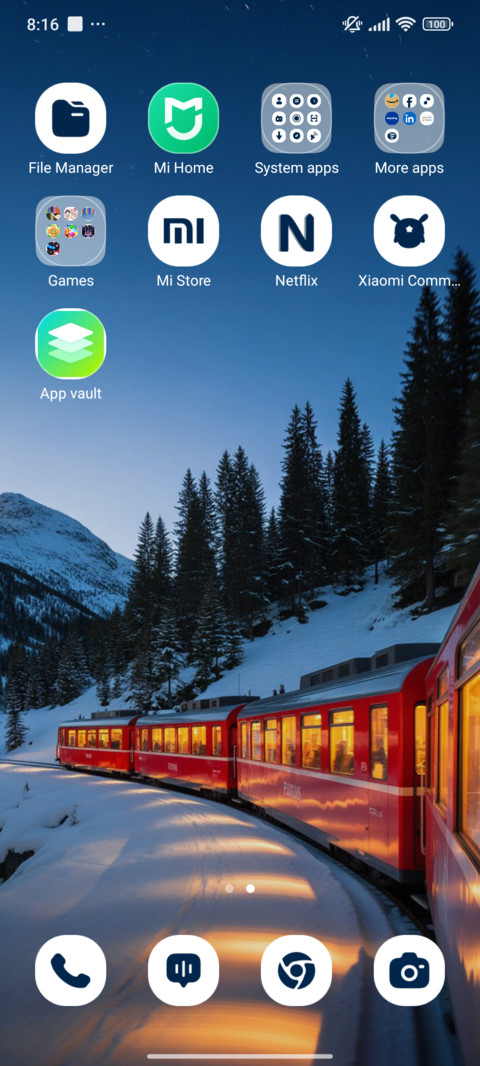 Winter Train screenshot