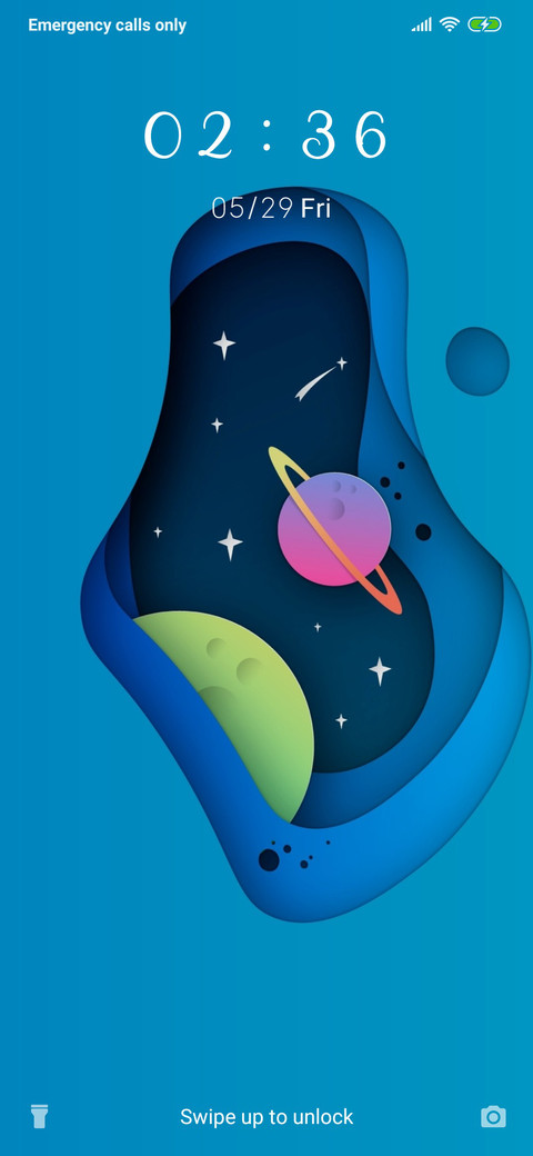 Paper cutout Space_3MDS screenshot