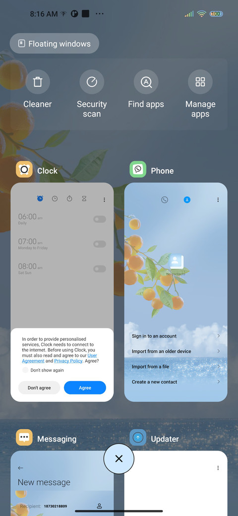 Orange Sea screenshot