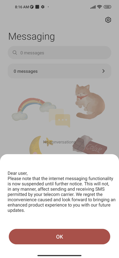 Dynamic stickers screenshot