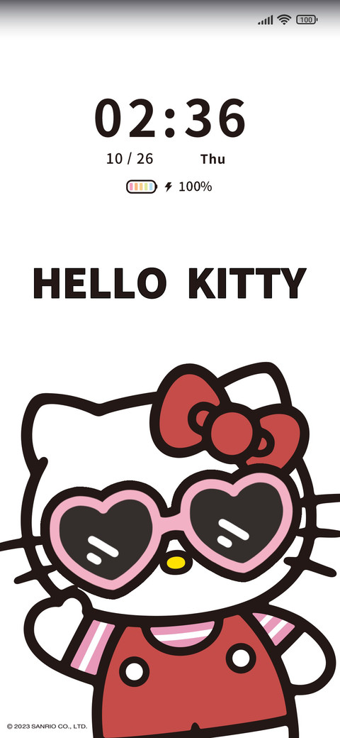 kitty sunglasses screenshot