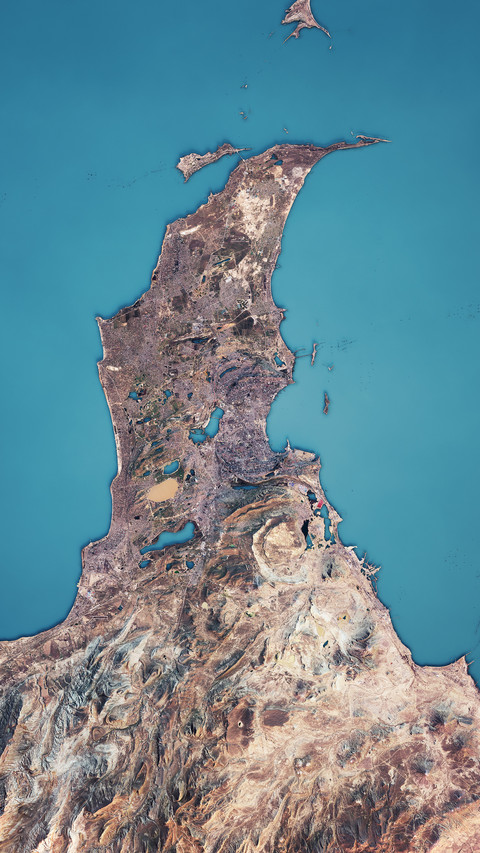 Baku topographic map 84 screenshot