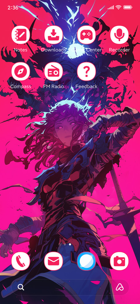 Comic book hero screenshot