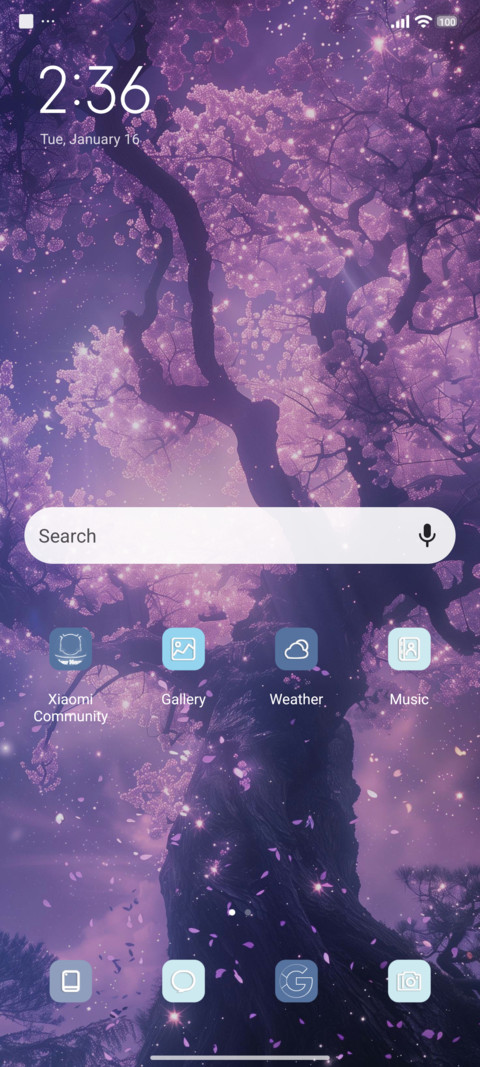 romantic pink screenshot