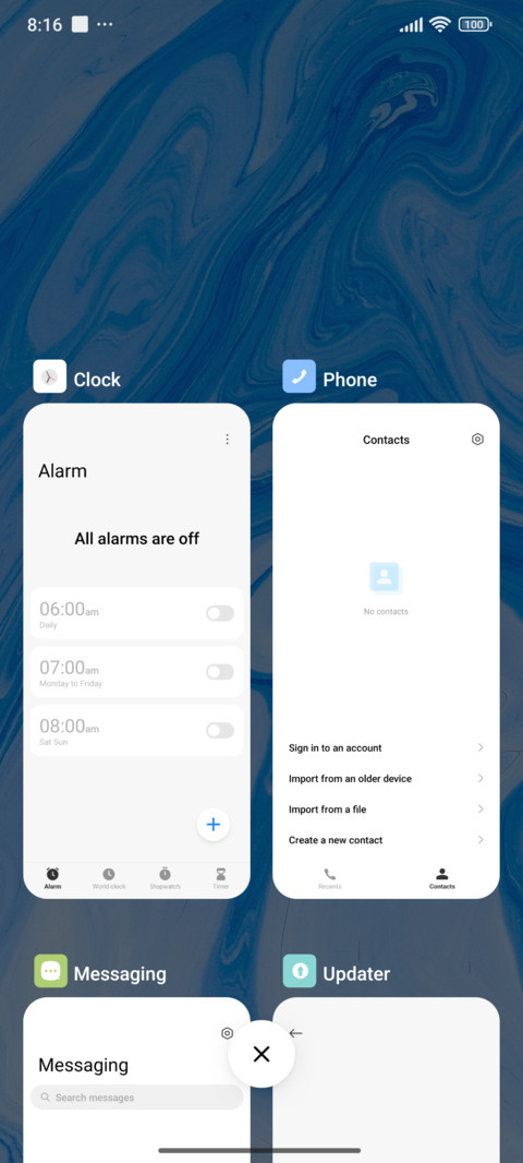 blue miix 2f screenshot