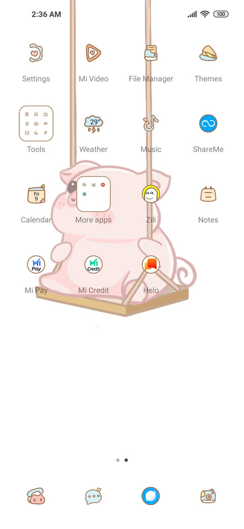 cute swing screenshot