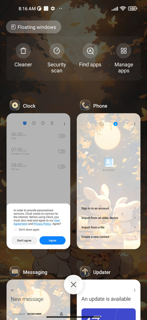 Blooming flowers screenshot