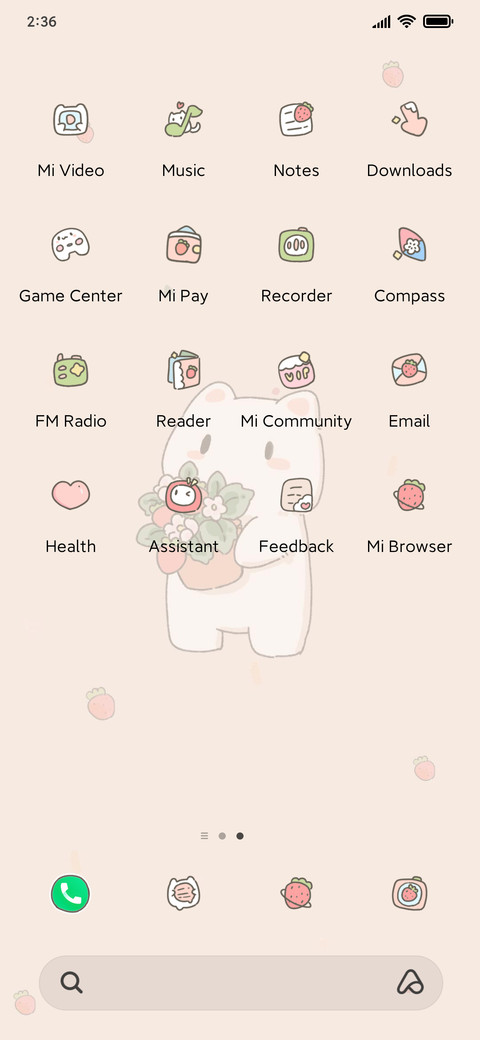Strawberry meow screenshot