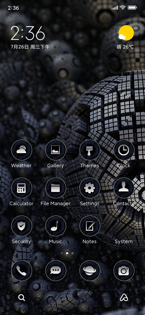 dimension geometry screenshot