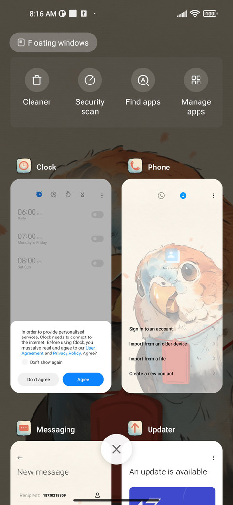 Cute+Parrot screenshot