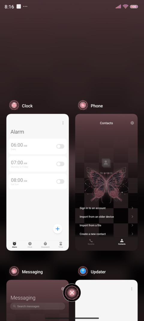 Butterfly Desktop screenshot