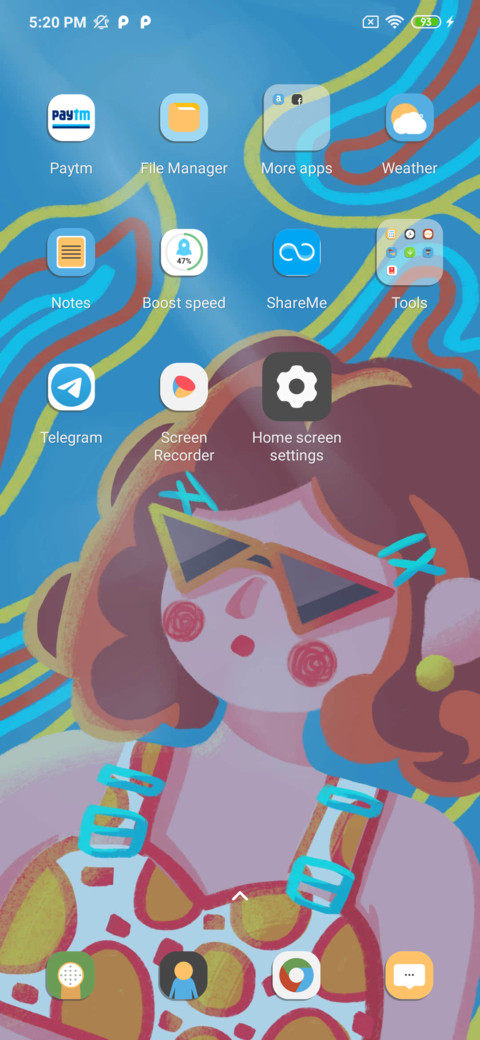 Beach bathing screenshot