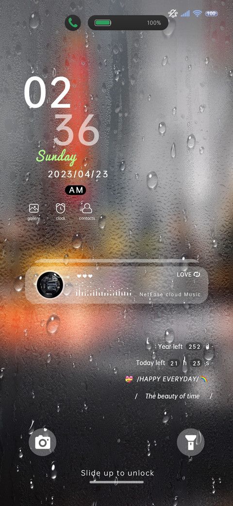 Rain Curtain City screenshot